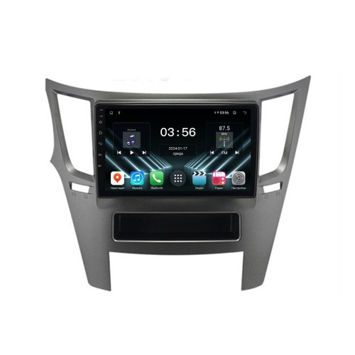 Штатная магнитола Farcar DX061M для Subaru Legacy V, Outback IV 2009-2014 черная на Android 13.0