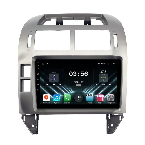 Штатная магнитола Farcar DX3273M для Volkswagen Polo 4 2001-2009 на Android 13.0