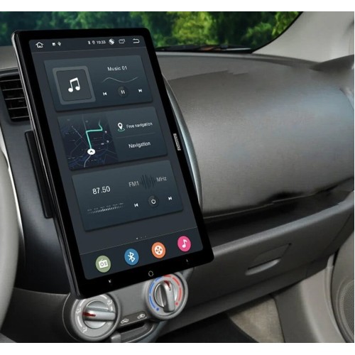 Штатная магнитола CarMedia OL-9013-Q TESLA (вертикально-поворотный экран) для Mercedes Viano ll (W639) 2006-2014 на Android 10.0