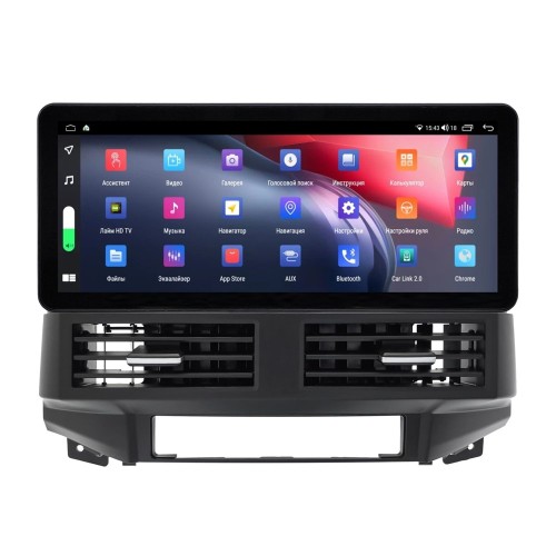 CarMedia MKD-XD006-OL-1053-Q для Hyundai Santa Fe 2010-2012 (рамка 3 и 4 кнопки) на Android 12.0