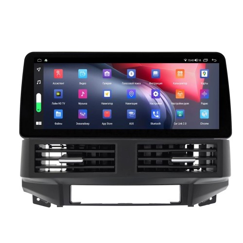 CarMedia MKD-XD006-OL-1052-Q для Hyundai Santa Fe 2010-2012 (рамка 3 и 4 кнопки) на Android 12.0
