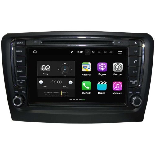 Штатная магнитола Skoda Rapid 2012-2017 LeTrun 1923 на Android 7.1