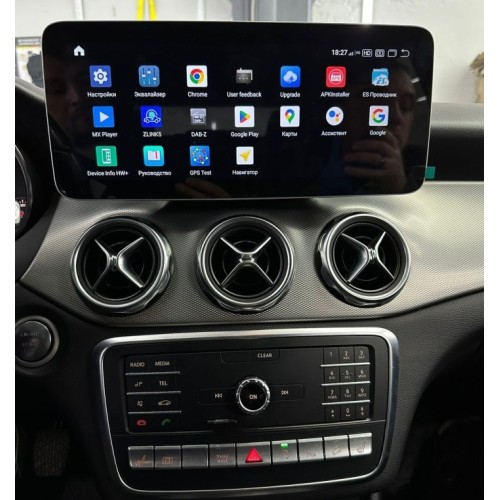 Штатная магнитола Farcar MB1001 8/128 ГБ для Mercedes-Benz GLA/CLA 2013-2017 12.3 NTG 4.5 на Android 13.0