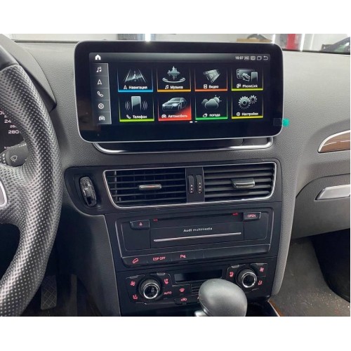 Штатная магнитола Farcar AU3006 High 8/128 ГБ для Audi Q5 I 2008-2016 High (высокая комплектация) на Android 13.0