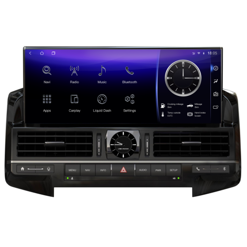 Штатная магнитола 6/128 ГБ RDL-LC200H 106 для Toyota Land Cruiser 200 2015+ на Android 13.0