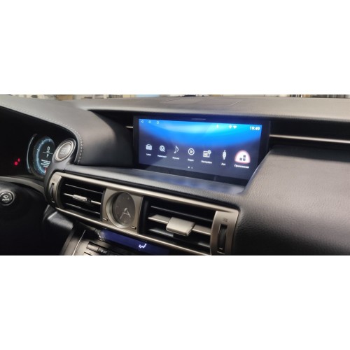 Штатная магнитола CarMedia BNR-22ISQ для Lexus IS 2020+ на Android 10.0