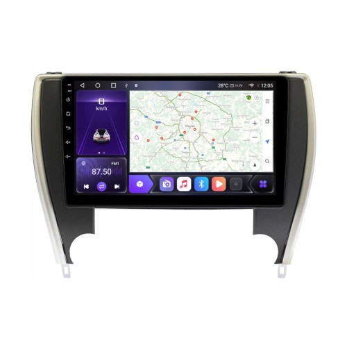 Штатная магнитола CarMedia SF-1608A-U для Toyota Camry 2014-2018 (USA) на Android 12.0