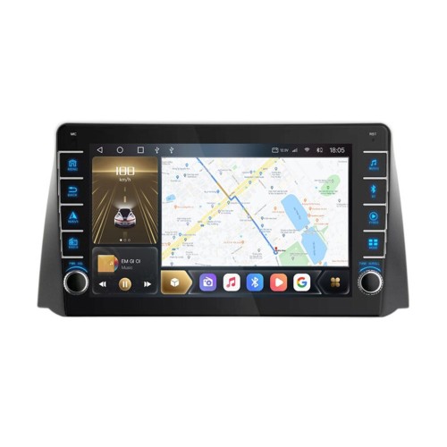 Штатная магнитола CarMedia EW-9239-Q (с кнопками) для УАЗ Патриот 2016-2023 на Android 10.0