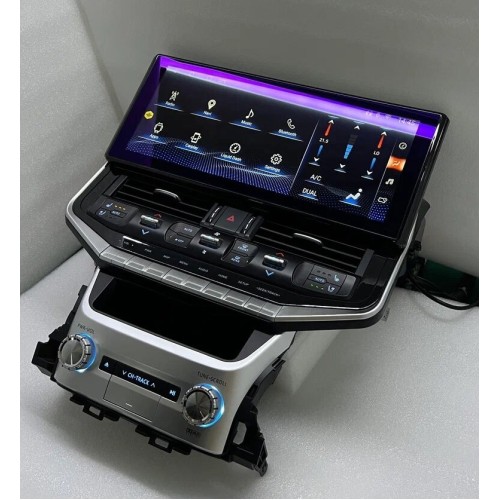 Штатная магнитола CarMedia NH-T1603 для Toyota Land Cruiser 200 2015-2021+ low на Android 10.0