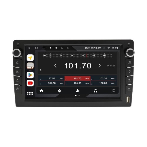 Штатная магнитола Wide Media MT049QU-B-4/32 для Audi A3 II (8P) 2007-2013 (с кнопками) на Android 10.0