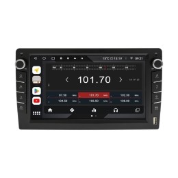 Штатная магнитола Wide Media MT1247QU-B-4/32 для Chevrolet Sierra 2006-2014 (с кнопками) на Android 10.0