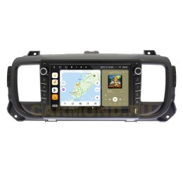 Штатная магнитола Wide Media MT3116QU-B-4/32 для Citroen SpaceTourer, Jampy III 2016-2024 (с кнопками) на Android 10.0