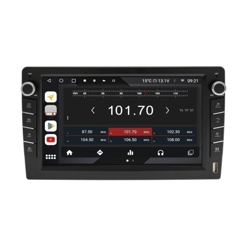 Штатная магнитола Wide Media MT9027QU-B-4/32 для Hyundai Solaris I 2011-2017 (с кнопками) на Android 10.0