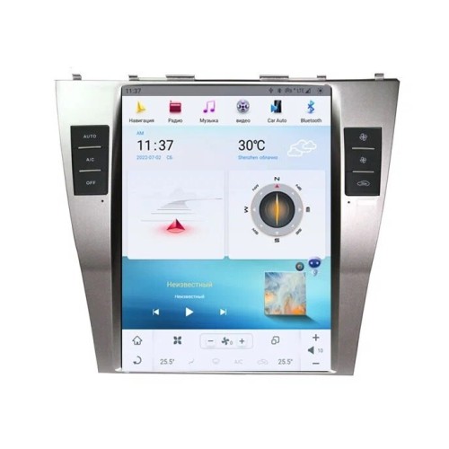 Магнитола Тесла CarMedia ZF-1033-Q6 для Toyota Camry V40 2006-2011 на Android 11.0