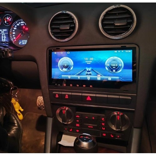 Автомагнитола CarMedia MKD-8808-S10 для Audi A3/S3/RS3 2003-2011 на Android 12.0