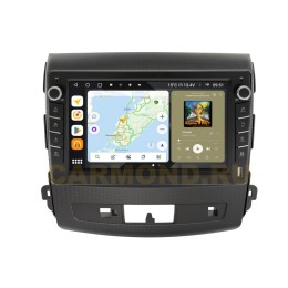 Штатная магнитола Wide Media MT9029QU-B-4/32 для Mitsubishi Outlander XL 2006-2012 (для авто с Rockford) (с кнопками) на Android 10.0