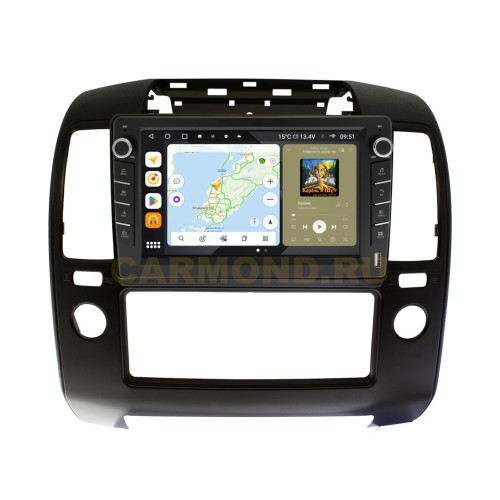 Штатная магнитола Wide Media MT3066QU-B-4/32 для Nissan Navara 2004-2015 (с кнопками) на Android 10.0
