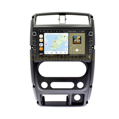 Штатная магнитола Wide Media MT9291QU-B-4/32 для Suzuki Jimny 2005-2019 (с кнопками) на Android 10.0