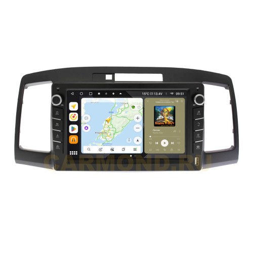 Штатная магнитола Wide Media MT9172QU-B-4/32 для Toyota Allion 240, Premio 2001-2007 (с кнопками) на Android 10.0
