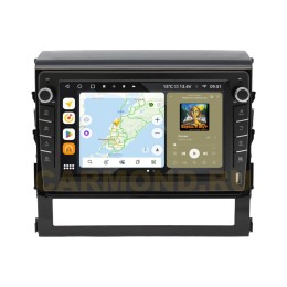 Штатная магнитола Wide Media MT9087QU-B-4/32 для Toyota Land Cruiser 200 2016+ (мин.компл. с камерой) (с кнопками) на Android 10.0