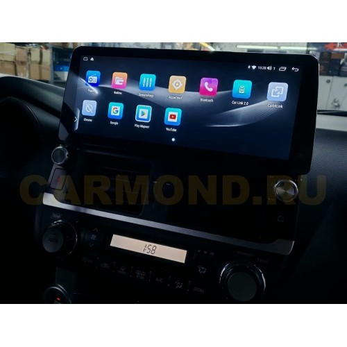 CarMedia ZH-T1208FW- HP-BM123UT для Toyota Land Cruiser Prado 150 2009-2013 на Android 11.0