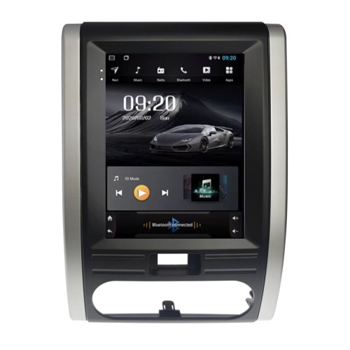 Штатная магнитола CarMedia KP-97-6128-TS10 ТESLA для Nissan X-Trail II (T31) 2007-2014 на Android 12.0