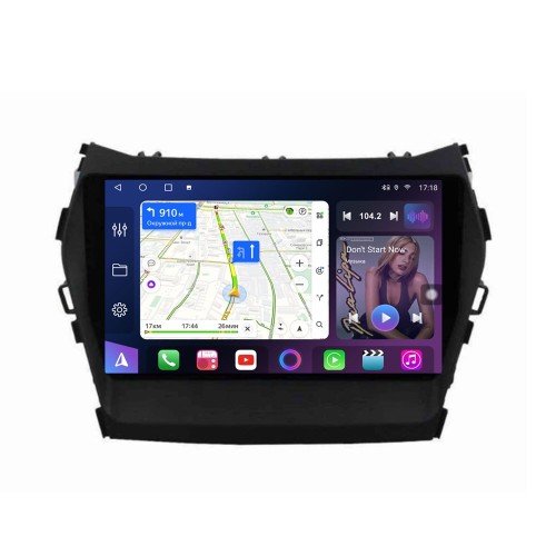 Магнитола Farcar XXL209M (S500 PLUS) TS20 (8/256 ГБ) для Hyundai Santa Fe III 2012-2019 (экран 2K) на Android 13.0