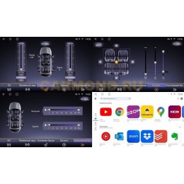Магнитола Farcar BM044M 2K экран (S500 PLUS) для Honda Civic 7 (VII) 2003-2005, Civic 8 (VIII) 2006-2012 на Android 13.0