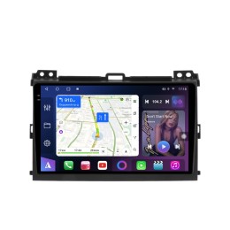 Магнитола Farcar BM456M 2K экран (S500 PLUS) для Toyota Land Cruiser Prado 120 2002-2009 на Android 13.0