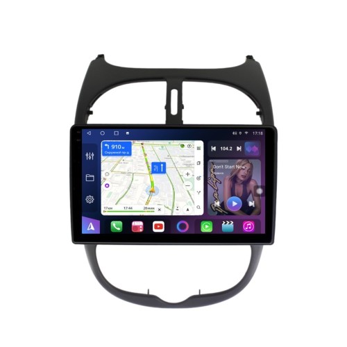 Магнитола Farcar BM778M 2K экран (S500 PLUS) для Peugeot 206 1998-2012 на Android 13.0