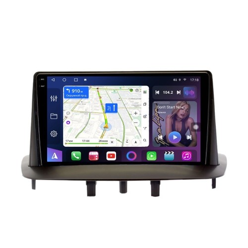Магнитола Farcar BM145M 2K экран (S500 PLUS) для Renault Megane III 2009-2016 на Android 13.0