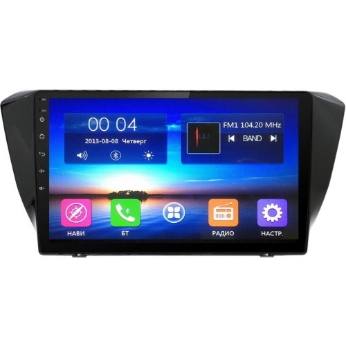 Штатная магнитола LeTrun 1887 Skoda Superb 2013+ 10 дюймов