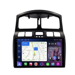 Магнитола Farcar BX3048M 360 (S500 PLUS) для Hyundai Santa Fe 2000-2006, Santa Fe Classic 2007-2013 (экран 2K) на Android 12.0