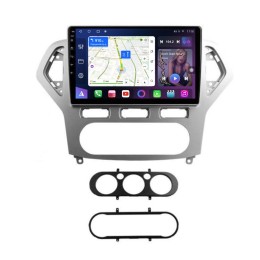 Магнитола Farcar HL1231M серебро (S500 PLUS) для Ford Mondeo IV 2007-2010 под кондиционер на Android 12.0
