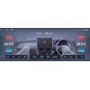 Штатная магнитола CarMedia ZH-T1401BL для Toyota Alphard III 2015-2019 на Android 12.0