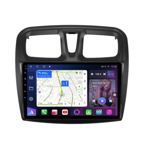 Магнитола Farcar HL3051M (S500 PLUS) для Renault Logan II, Sandero II 2013-2022 на Android 12.0