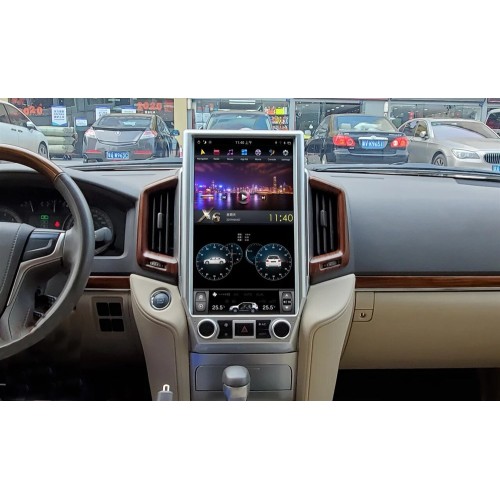 Штатная магнитола CarMedia ZF-1829L-GE для Toyota Land Cruiser 200 2015-2021 low на Android 13.0