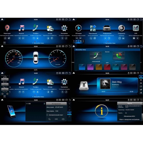 Монитор CarMedia MKD-BC003-15-19-C/GLC для Mercedes C-klasse (W205), GLC (X253) 2015-2018 NTG 5.0/5.1 на Android 11.0