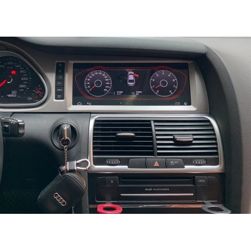 Штатная магнитола CarMedia MRW-9818 для Audi Q7 2005-2009 на Android 12.0