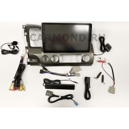 Магнитола Farcar XH044R (S400) (6/128ГБ) для Honda Civic 7 (VII) 2003-2005, Civic 8 (VIII) 2006-2012 на Android 10.0