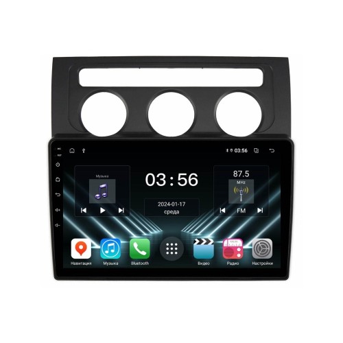 Штатная магнитола Farcar DX3264M для Volkswagen Touran 2003-2010 климат на Android 13.0