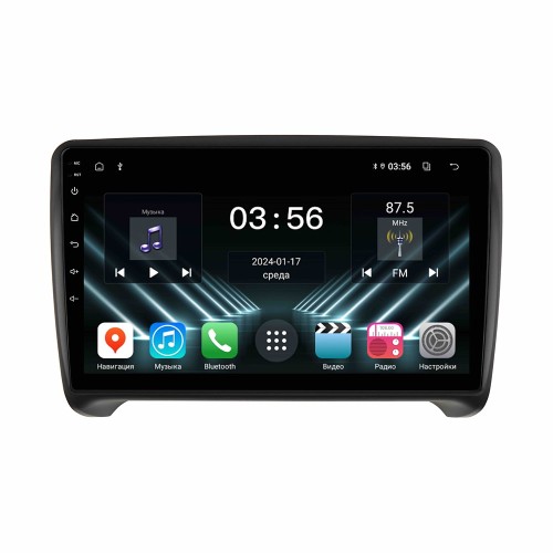 Штатная магнитола Farcar DX3340M для Audi TT (8J) 2006-2014 на Android 13.0
