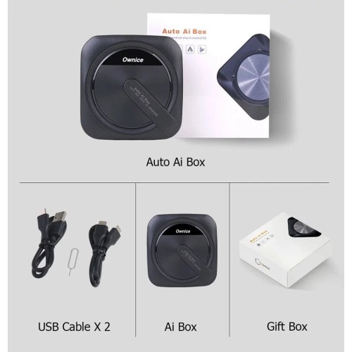 Carmedia USB интерфейс Android и Carplay, 8Gb, 128Gb, Ownice (OL-AI-A5HS)