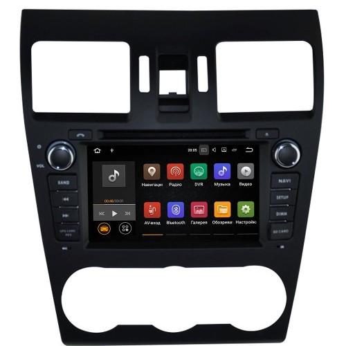 Штатная магнитола LeTrun 1939 Subaru Forester IV 2013-2014, Impreza IV 2012-2016, XV I 2011-2015 на Android 7.1.1