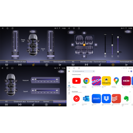 Универсальная магнитола Farcar BM904 (S500 PLUS) с кнопками и крутилкой на Android 14.0