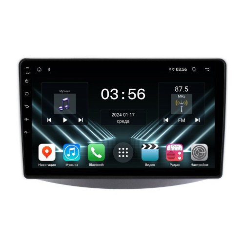 Штатная магнитола Farcar DX3301M для Mitsubishi Grandis 2003-2011 климат на Android 13.0