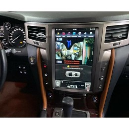 CarMedia ZF-1819-GE Tesla-Style для Lexus LX 570 2007-2015 на Android 13.0
