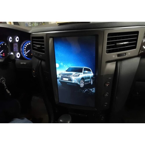 Магнитола Тесла CarMedia ZF-1819-GE Tesla-Style для Lexus LX 570 2007-2015 на Android 13.0