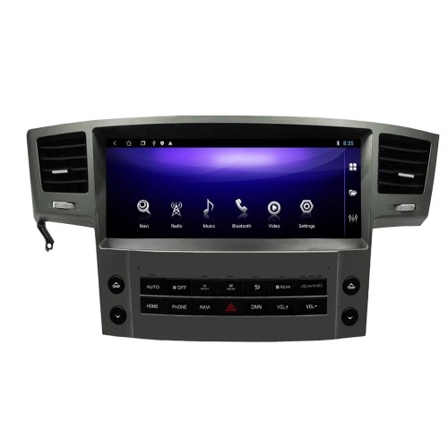 Штатная магнитола CarMedia KP-L1209 для Lexus LX III 570 2007-2015 на Android 12.0
