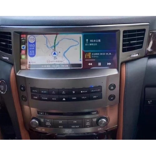 Штатная магнитола CarMedia KP-L1209 для Lexus LX III 570 2007-2015 на Android 12.0
